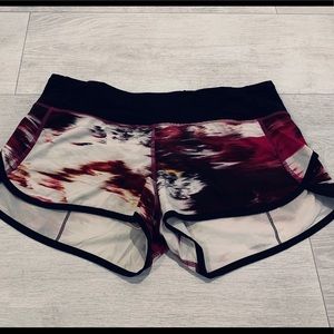 Lululemon, Lined, Colorful Shorts